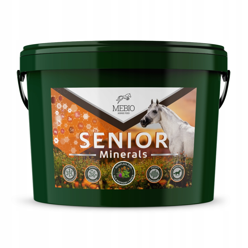 Suplement Mebio Senior Minerals 4 kg witaminy dla koni starszych