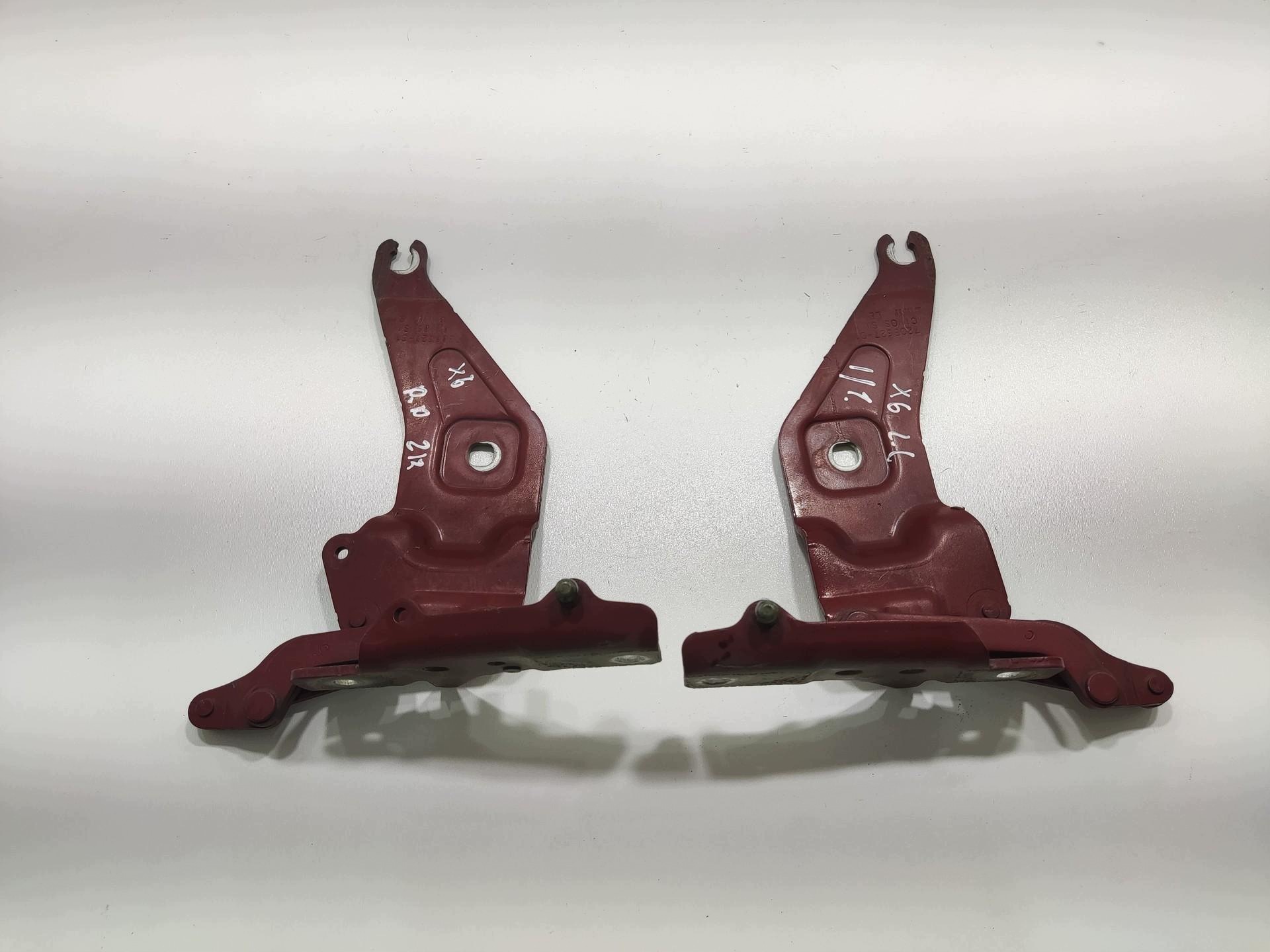 hinge bonnet hinges left right KOMPLET BMW X6 E71 2007-2012