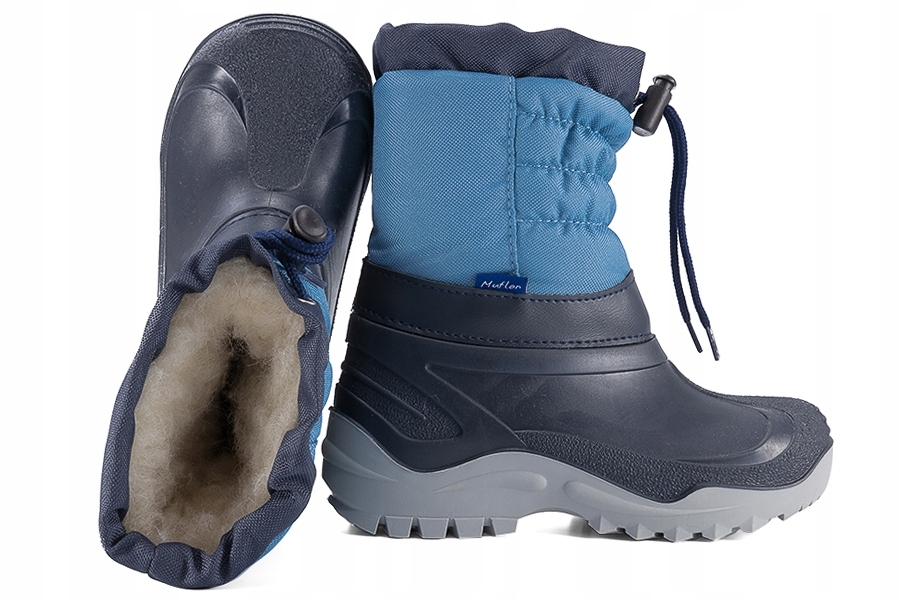 RENBUT MUFLON 22-478 ŚNIEGOWCE KOZAKI ZIMOWE WEŁNA