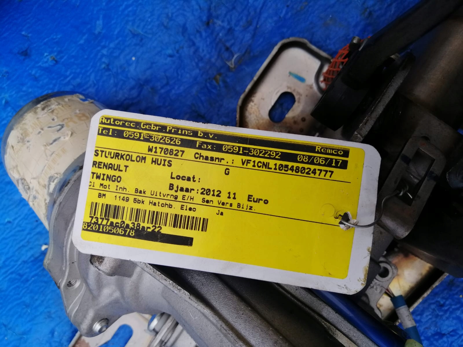 WSPOMKAGANIE electrics Renault Twingo II 2 488109657R