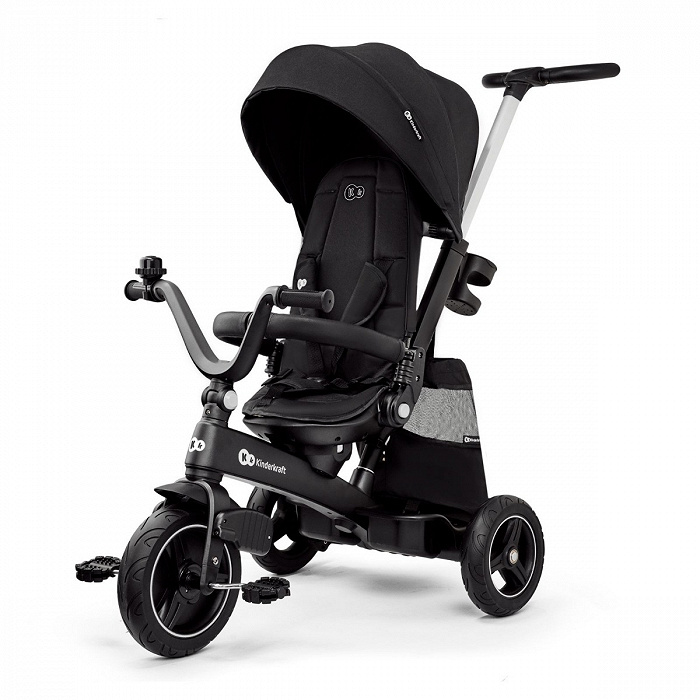 

Kinderkraft Rowerek Trójkołowy Easytwist Czarny