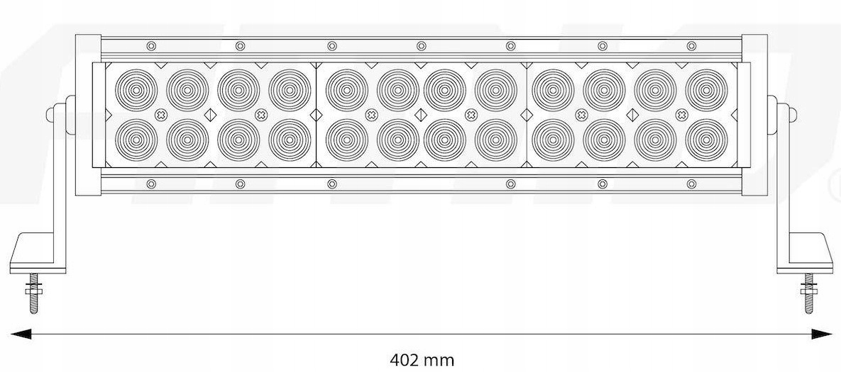 LAMPA ROBOCZA SZPERACZ 24xLED 9 36V 7200LM 6500K Part number 02437