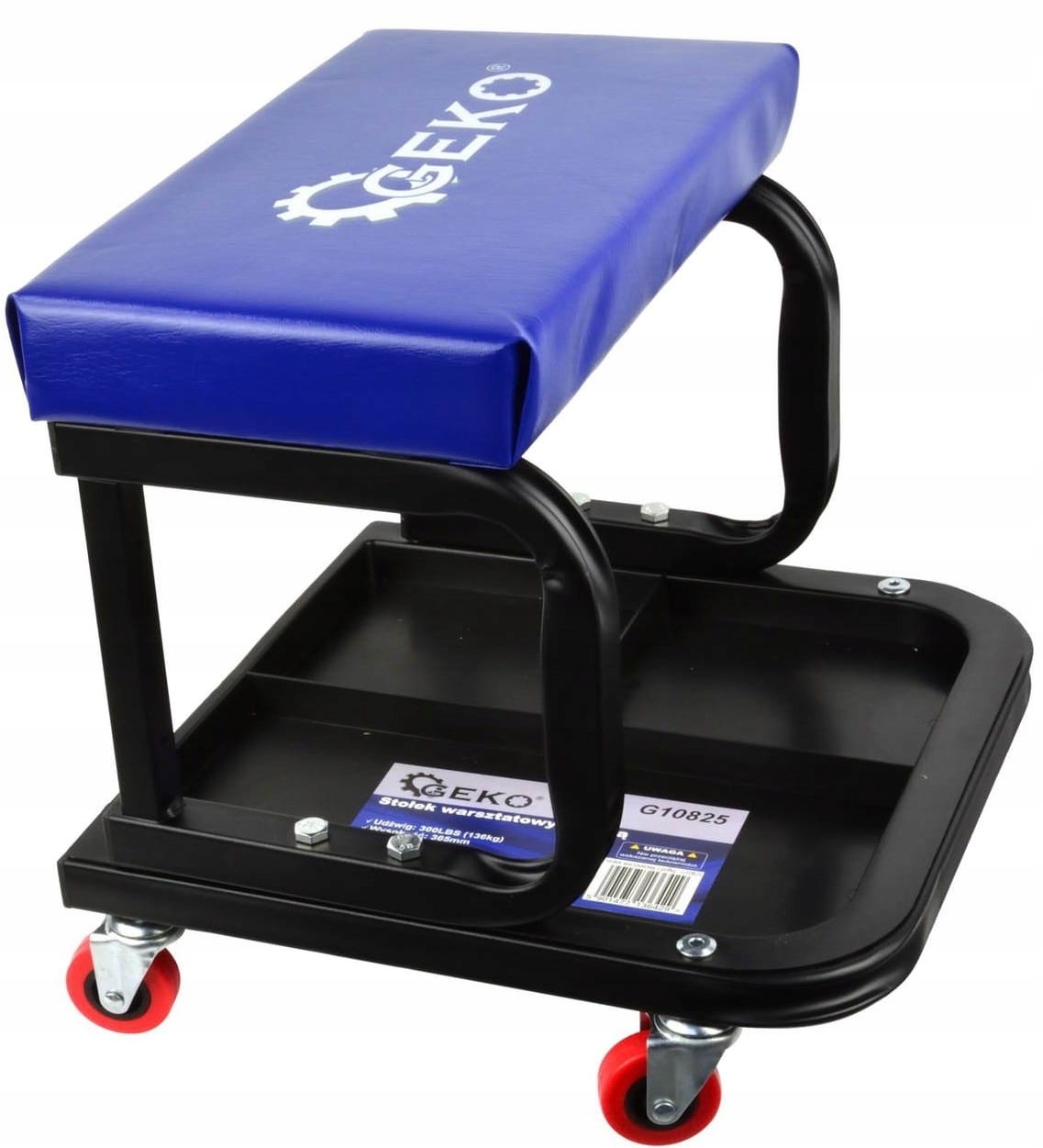 Стул Geko workshop с полкой на колесиках