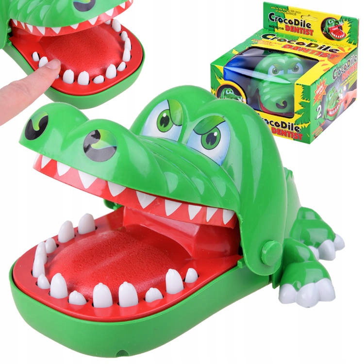 

Gra zręcznościowa krokodyl chory ząbek dentysta