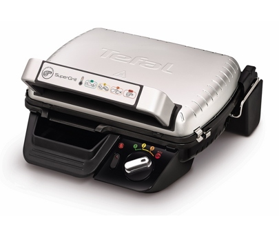 Tefal SuperGrill Standard GC450B32 Contact 2000 W nerezová ocel