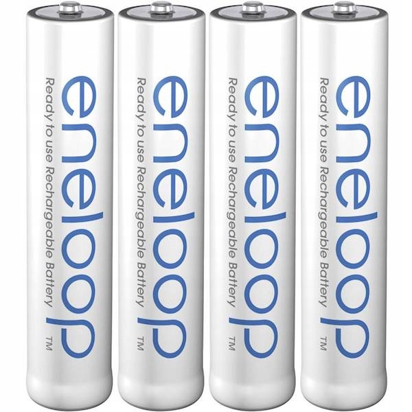 

4 Japońskie Akumulatorki Panasonic Eneloop R3 Aaa