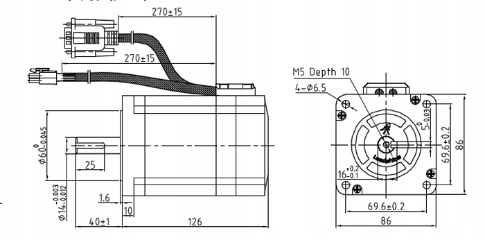 Silnik Easy-servo CS-M23480 Marka inny