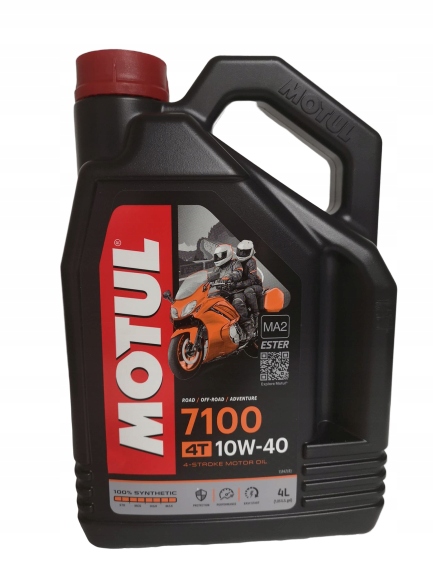 

Motul 7100 4T 10w40 4L Olej Syntetyczny Estry MA2