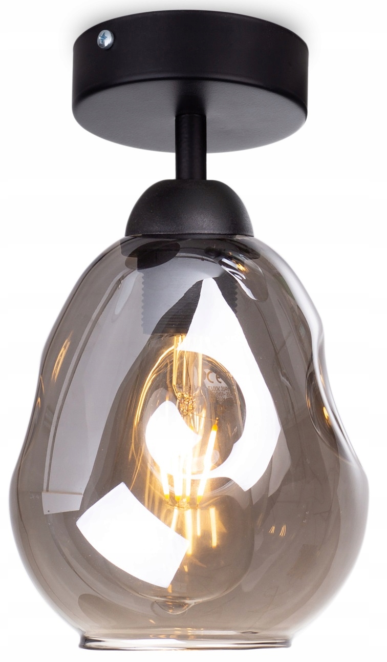 

Lampa Wisząca Sufitowa Żyrandol Plafon Led Szkło