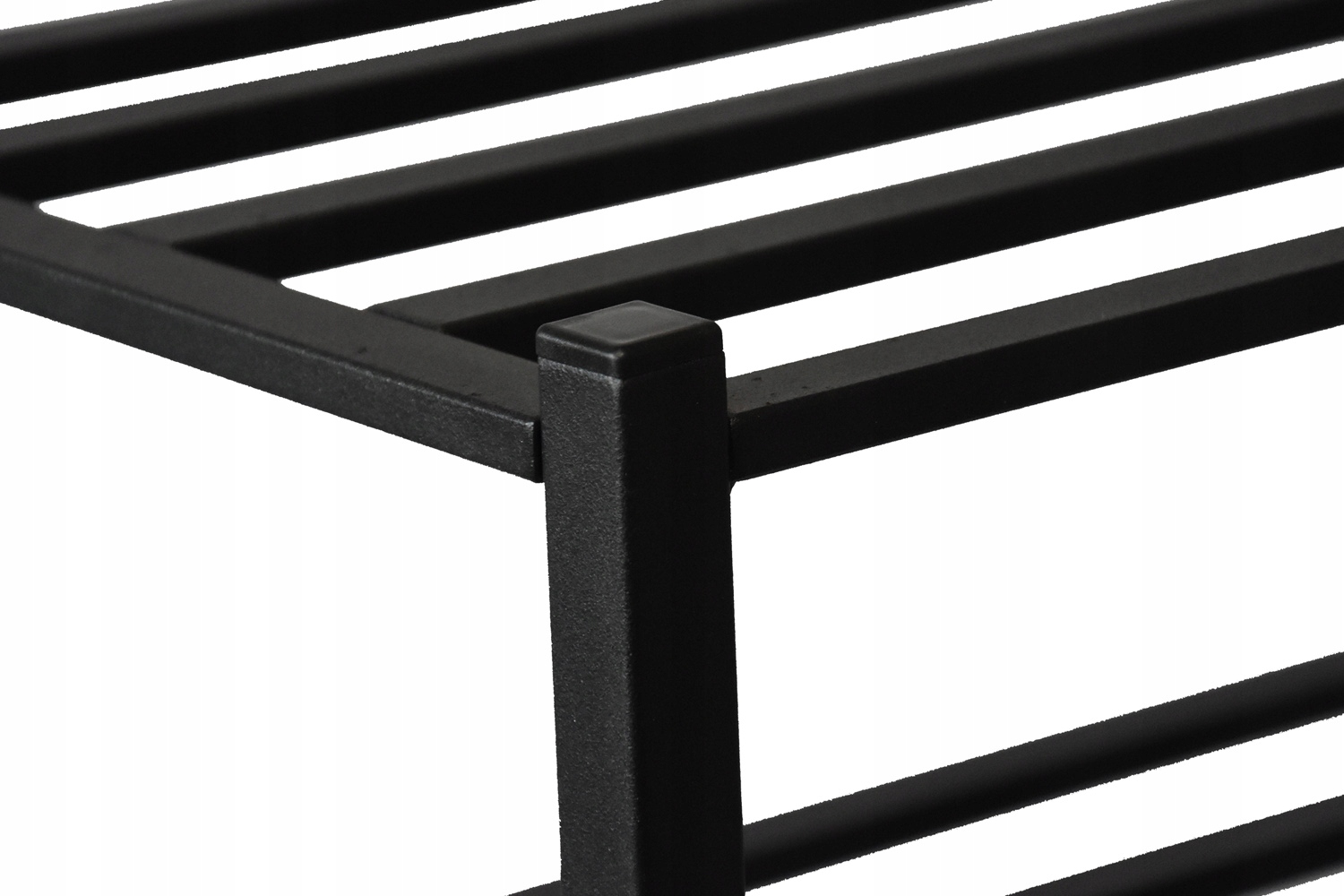 PÓŁKA NA BUTY CZARNA SZAFKA REGAŁ NA OBUWIE LOFT Głębokość mebla 30 cm