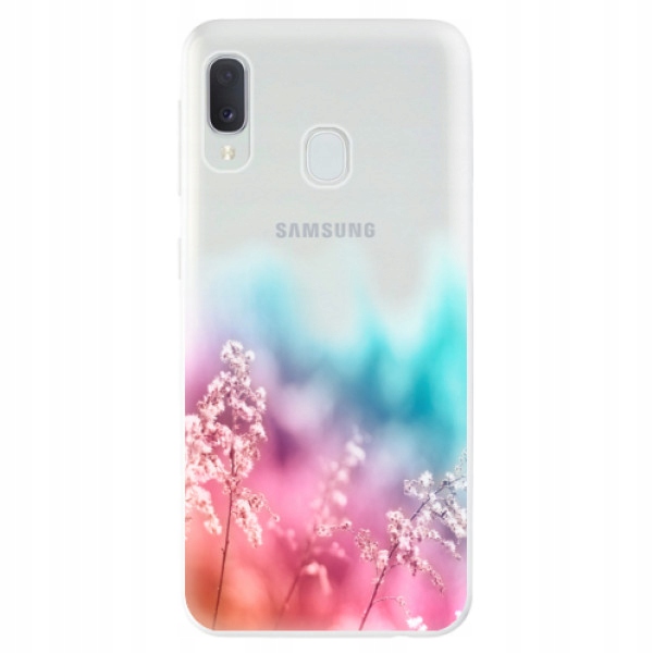 Silikonowe etui iSaprio Rainbow Grass do Samsung Galaxy A20e