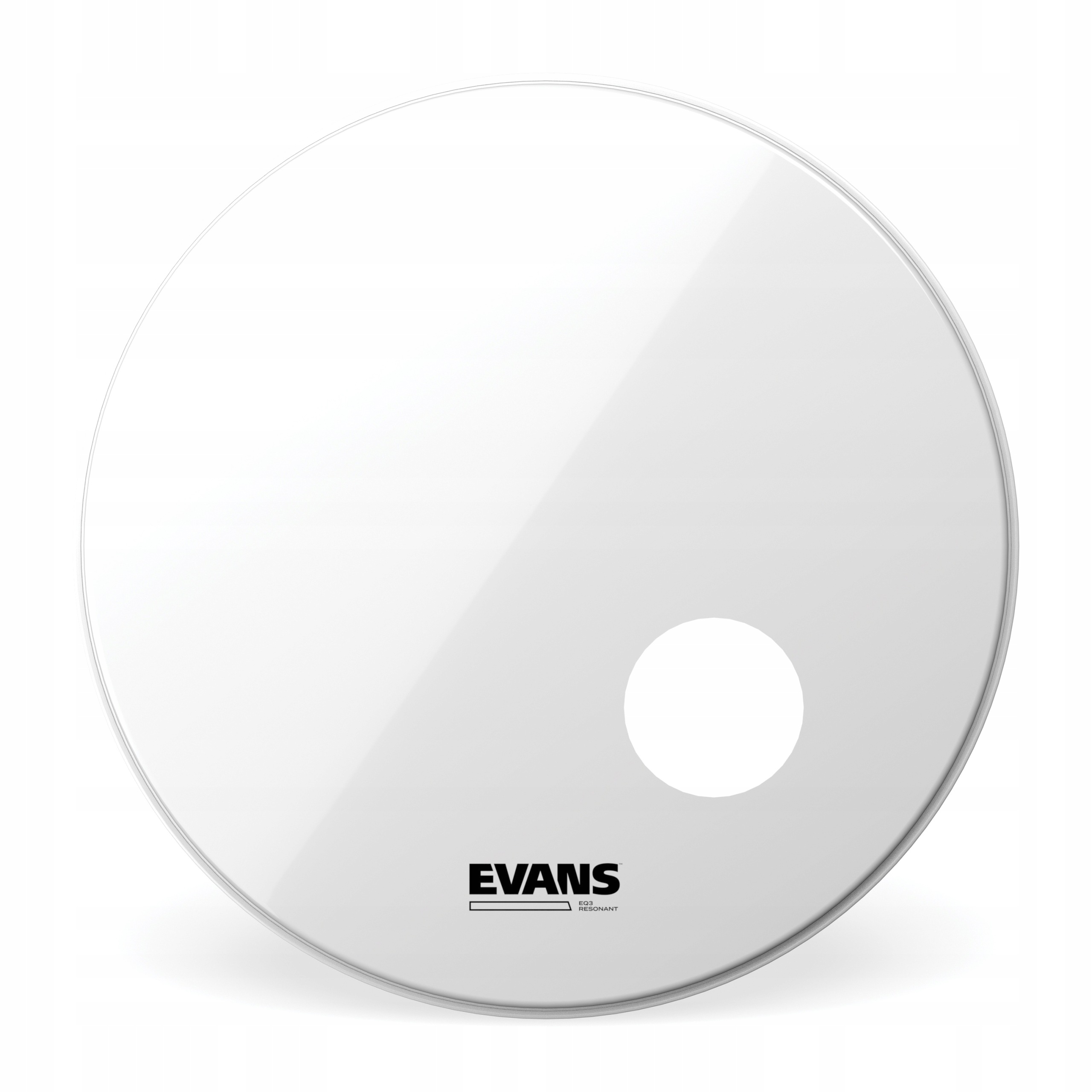 Evans EQ3 Resonant Smooth White 20"
