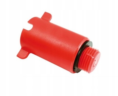 Korek do prób szczelności 1/2 czerwony