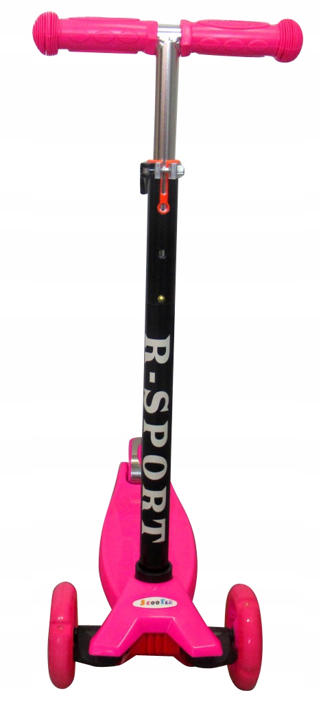 HULAJNOGA BALANSOWA Trójkołowa Stabilna Koła LED Marka R-Sport