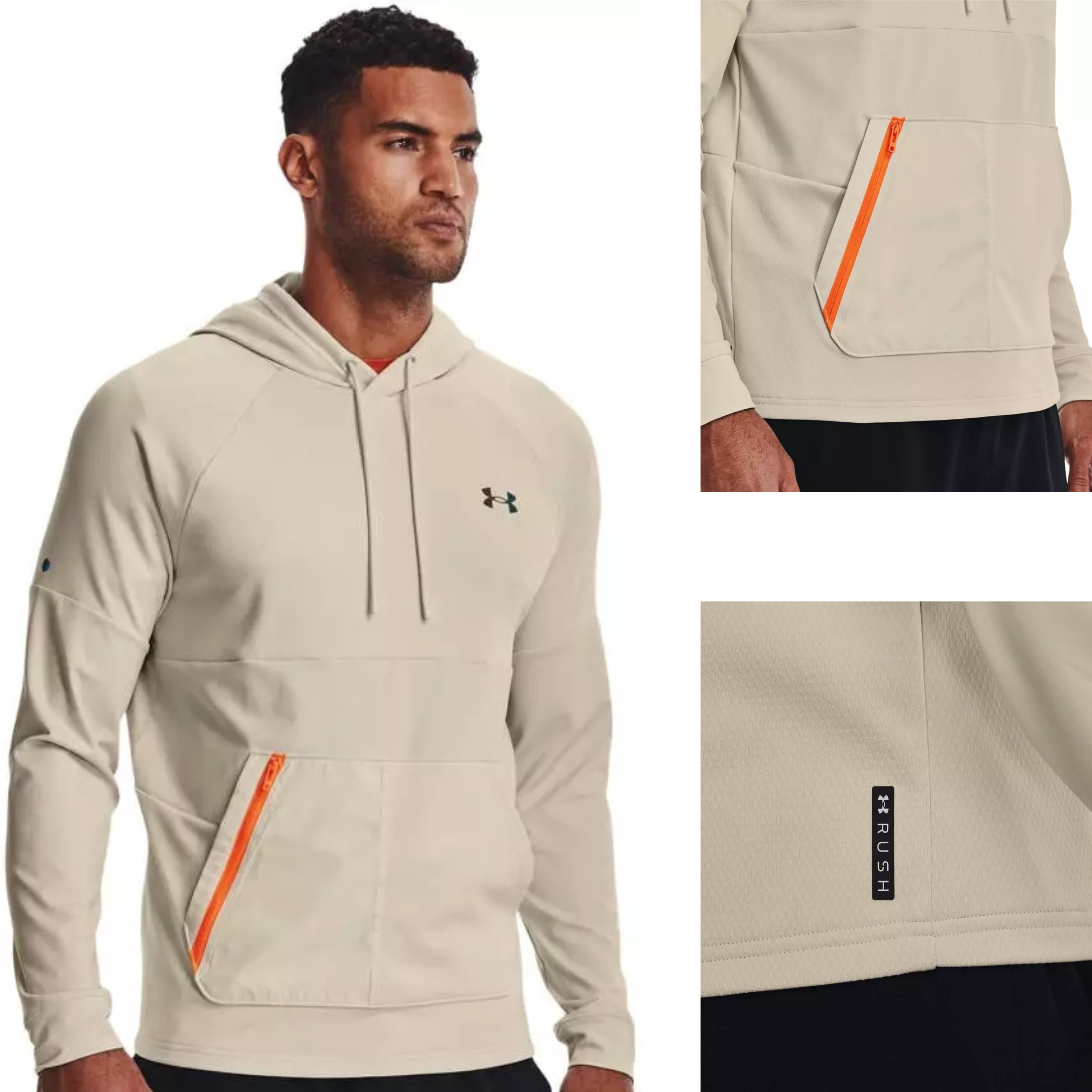 

Bluza Treningowa Under Armour Męska Kaptur Rush L
