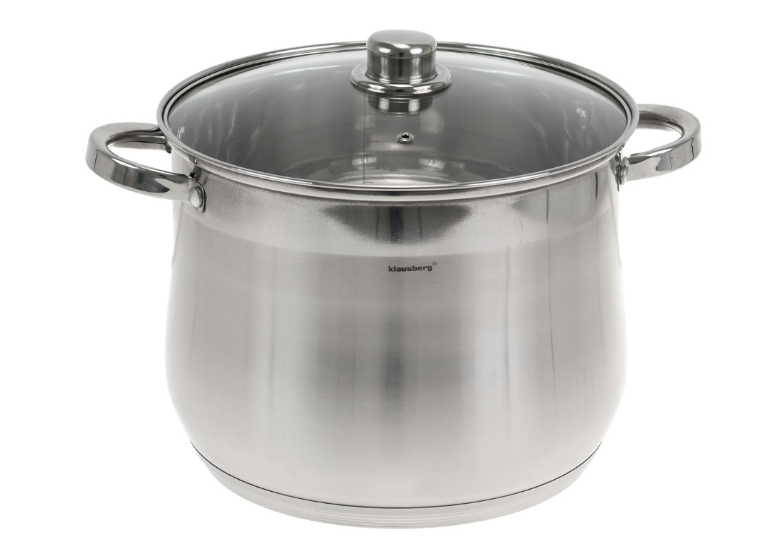 

Garnek Stalowy 7 Litrów Gastronomiczny Stal 22 CM