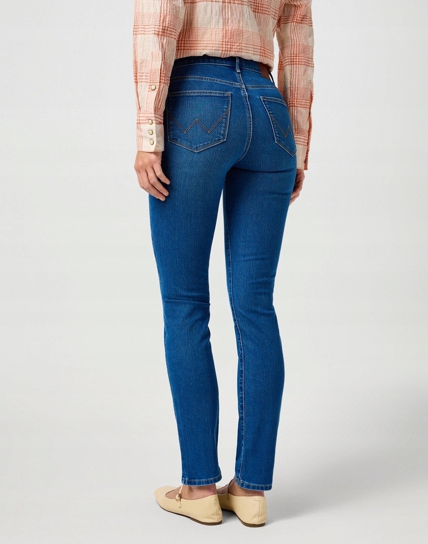 Dámské slim džínové kalhoty Wrangler Slim Serene Storm 112362592 29/30