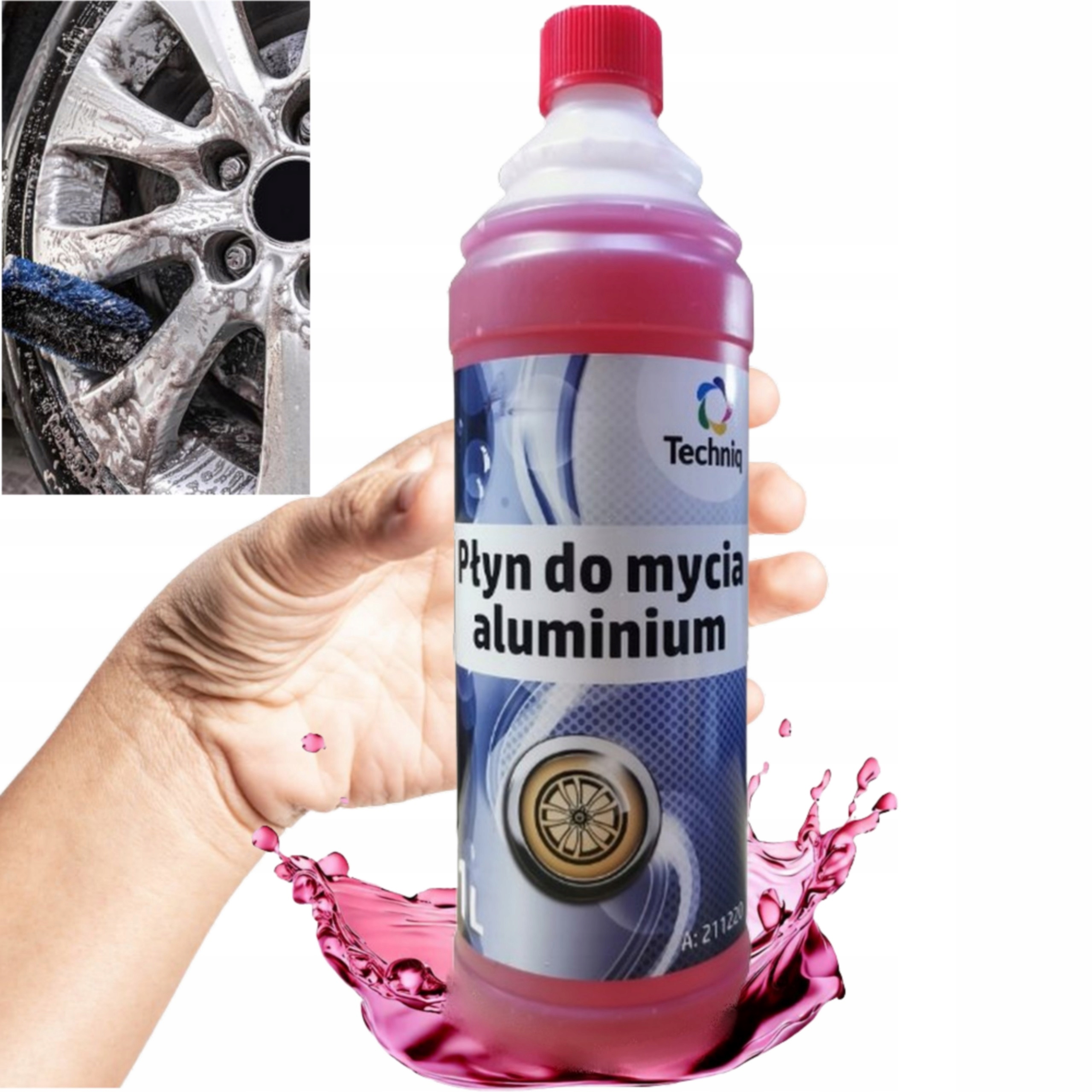 Płyn do mycia aluminium Kwasówki Felg Burt Antykorozyjny 1:10 Tir 1L
