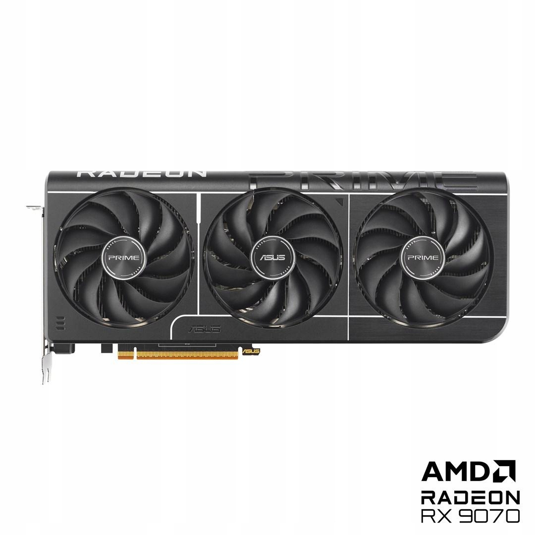 グラフィックボード・グラボ・ビデオカード ASUS RADEON RX9070 OC 16GB ASUS Radeon RX 9070 PRIME 16GB OC (GRATIPASU544) - Karta