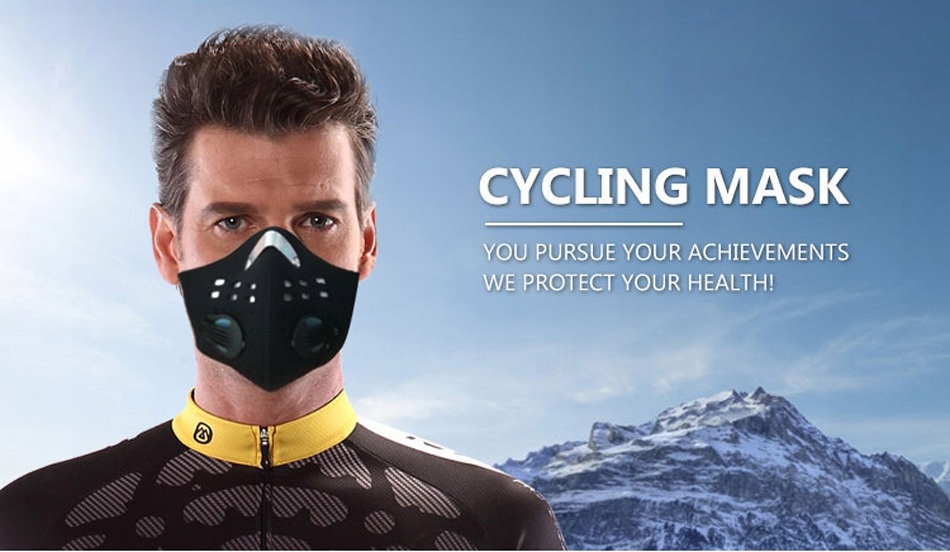 GLORSUN SPORTOWA MASKA ANTYSMOGOWA Rozmiar uniwersalny