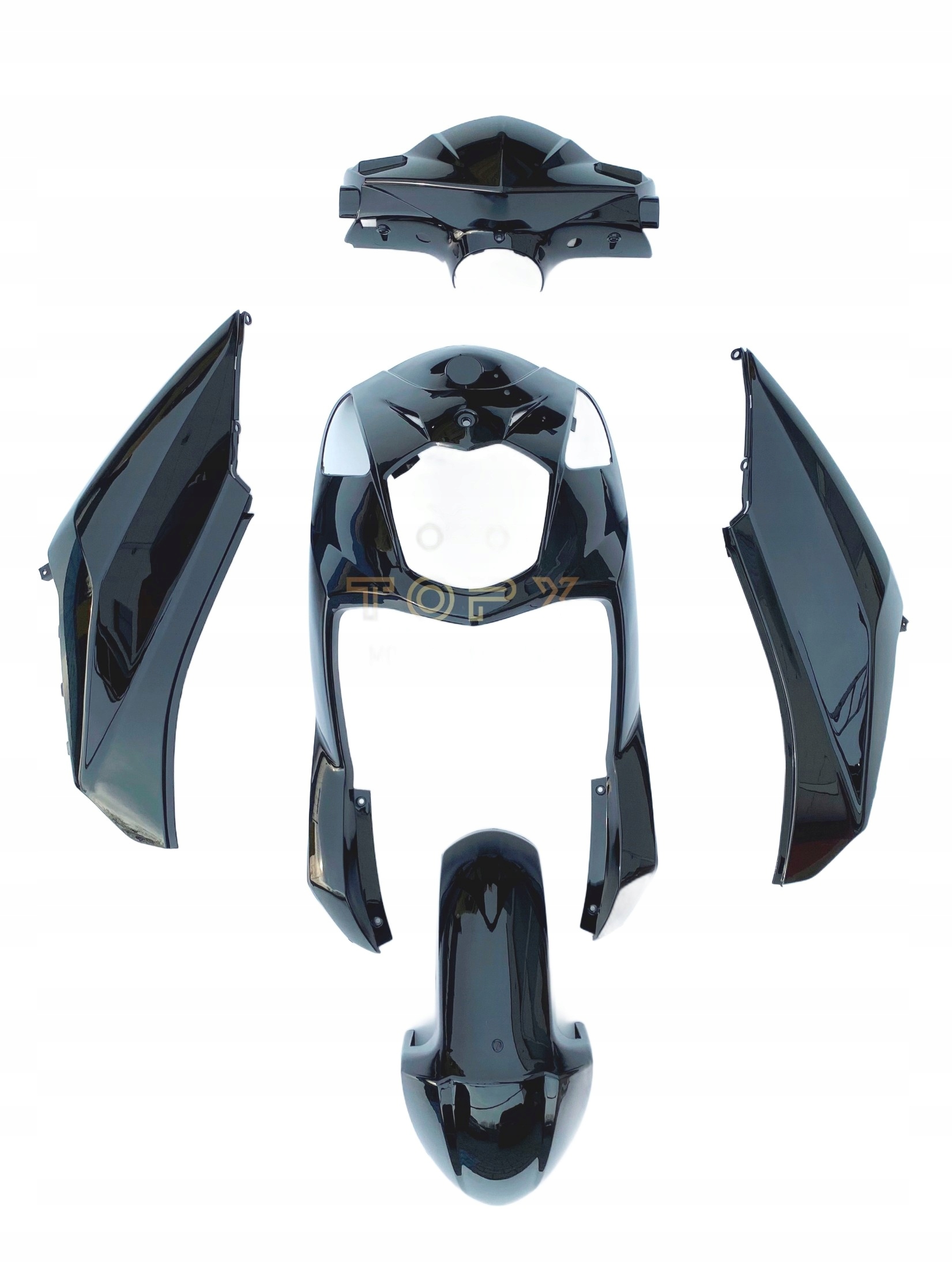 Komplet Body Šata Komplet Ovečka Blatník Bok Sym Orbit II 2 2008+