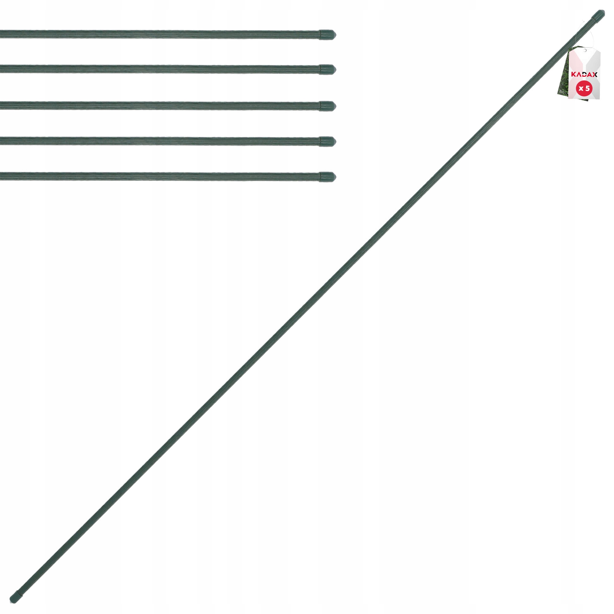 

Tyczka Podpórka Roślin Stal Powlekana 120cm 5szt