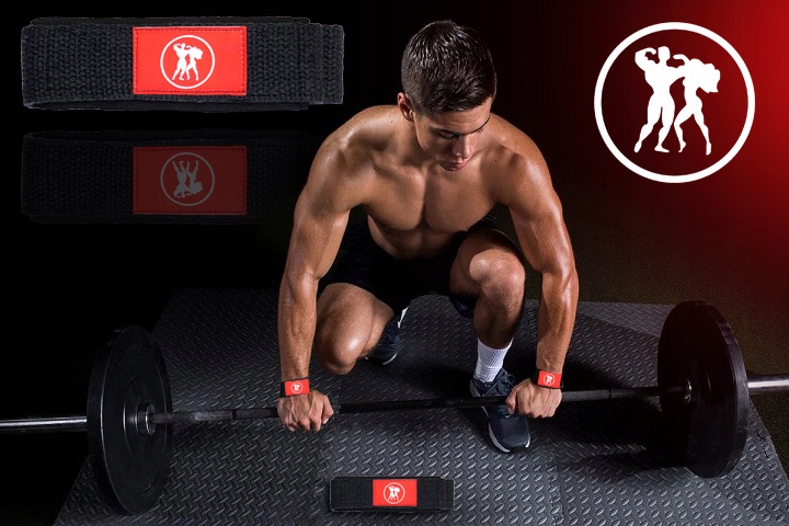 HERKULES Paski Treningowe MARTWY CIĄG MOCNY CHWYT SZTANGI PODCIĄGANIE Rozmiar uniwersalny