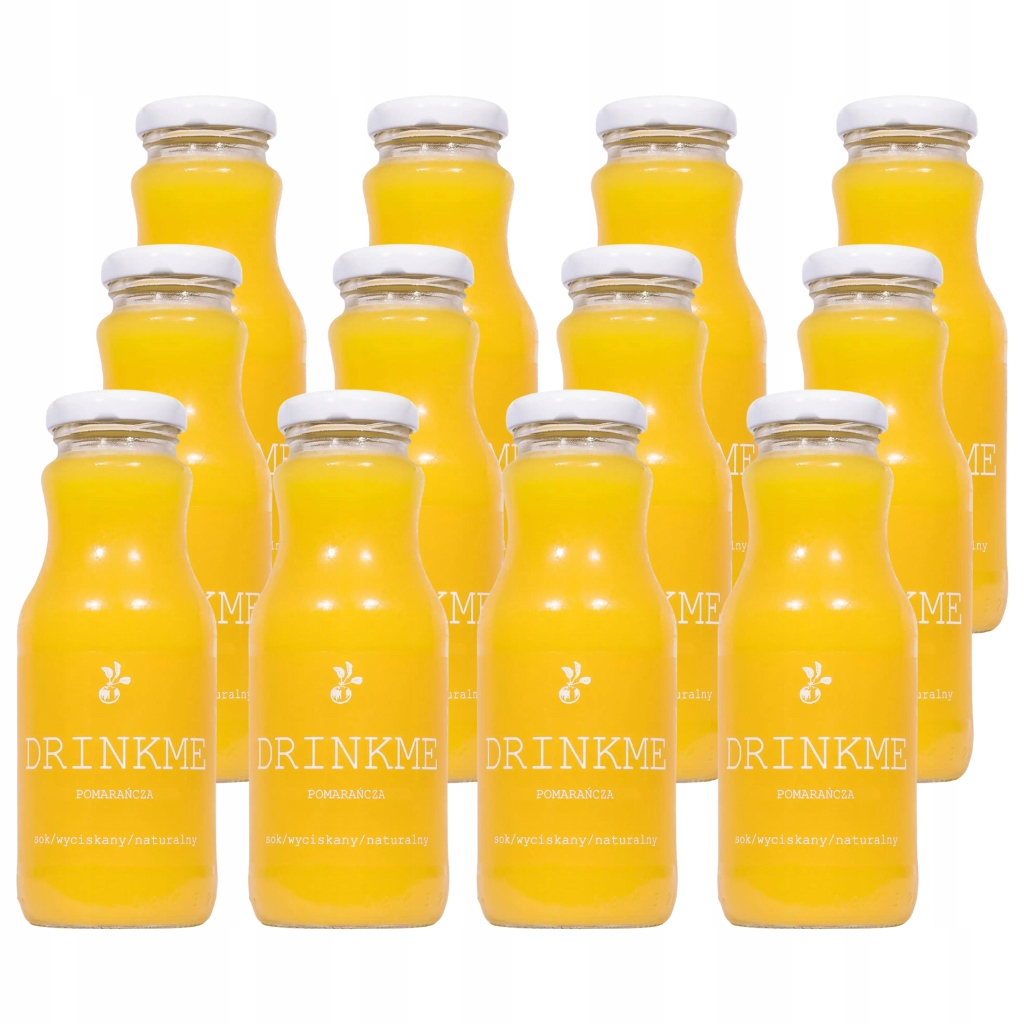 12 x Přírodní Nfc pomerančový džus Drinkme Sadvit 100% lisovaný z ovoce