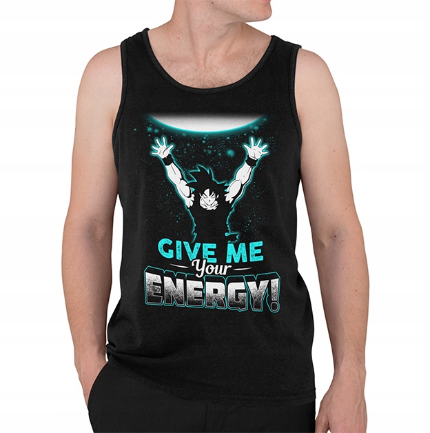 TANK TOP DRAGONBALL GIVE ME YOUR ENERGY