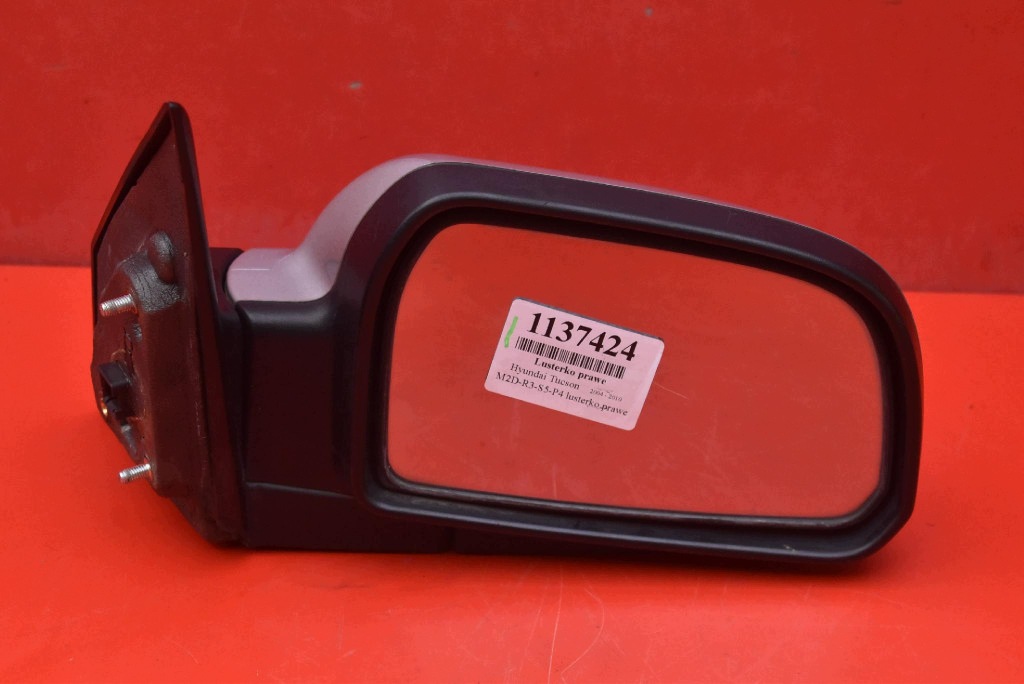 mirror right silver EU 012268 HYUNDAI TUCSON 1 and 04-10 5 PIN