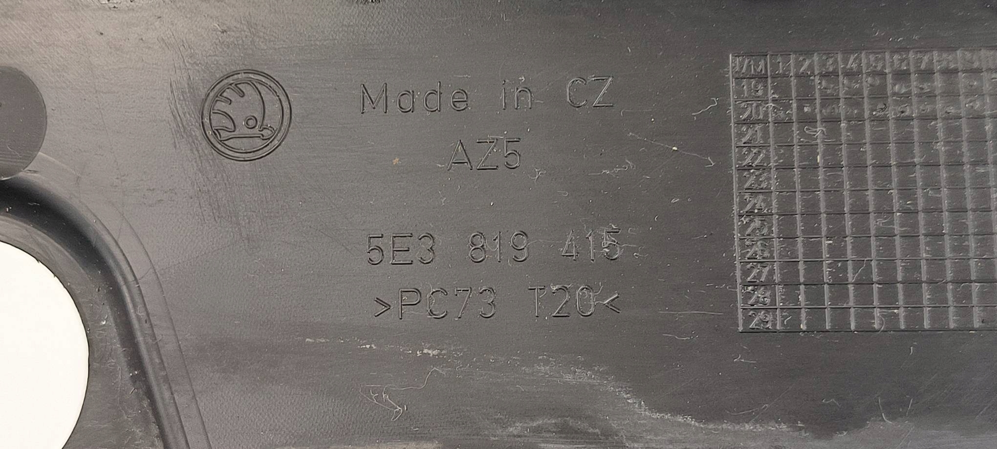torpedo 5E3819416 SKODA OCTAVIA IV