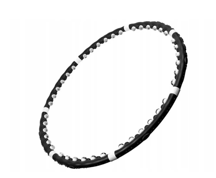 PROFESJONALNE HULA HOP MASAŻER , MAGNETYCZNE KULKI Marka inna