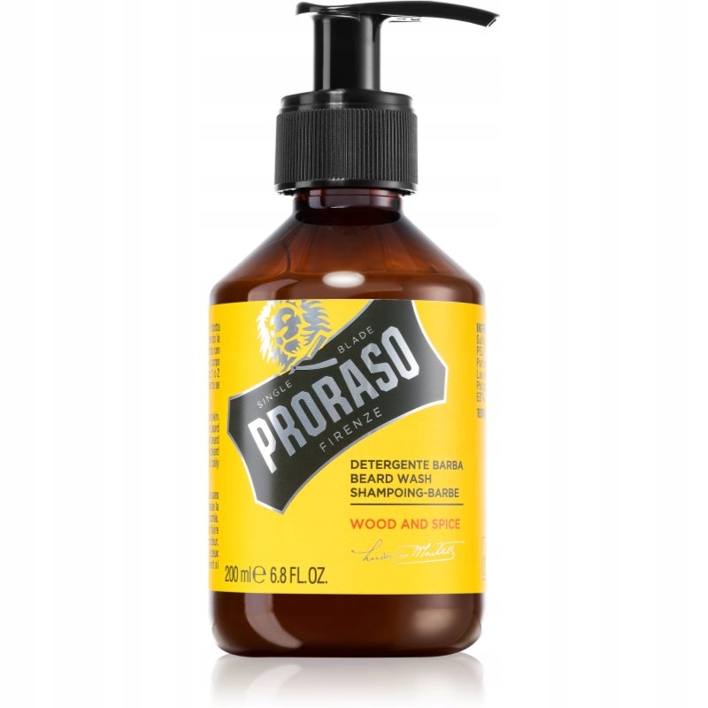 Proraso šampon na vousy wood and spice 200 Ml