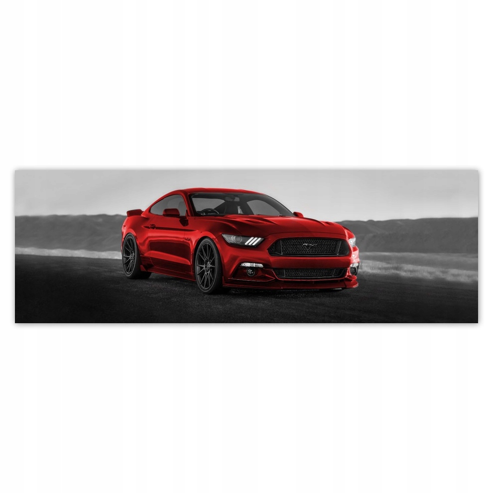 

Plakaty 200x66 Czerwony Mustang