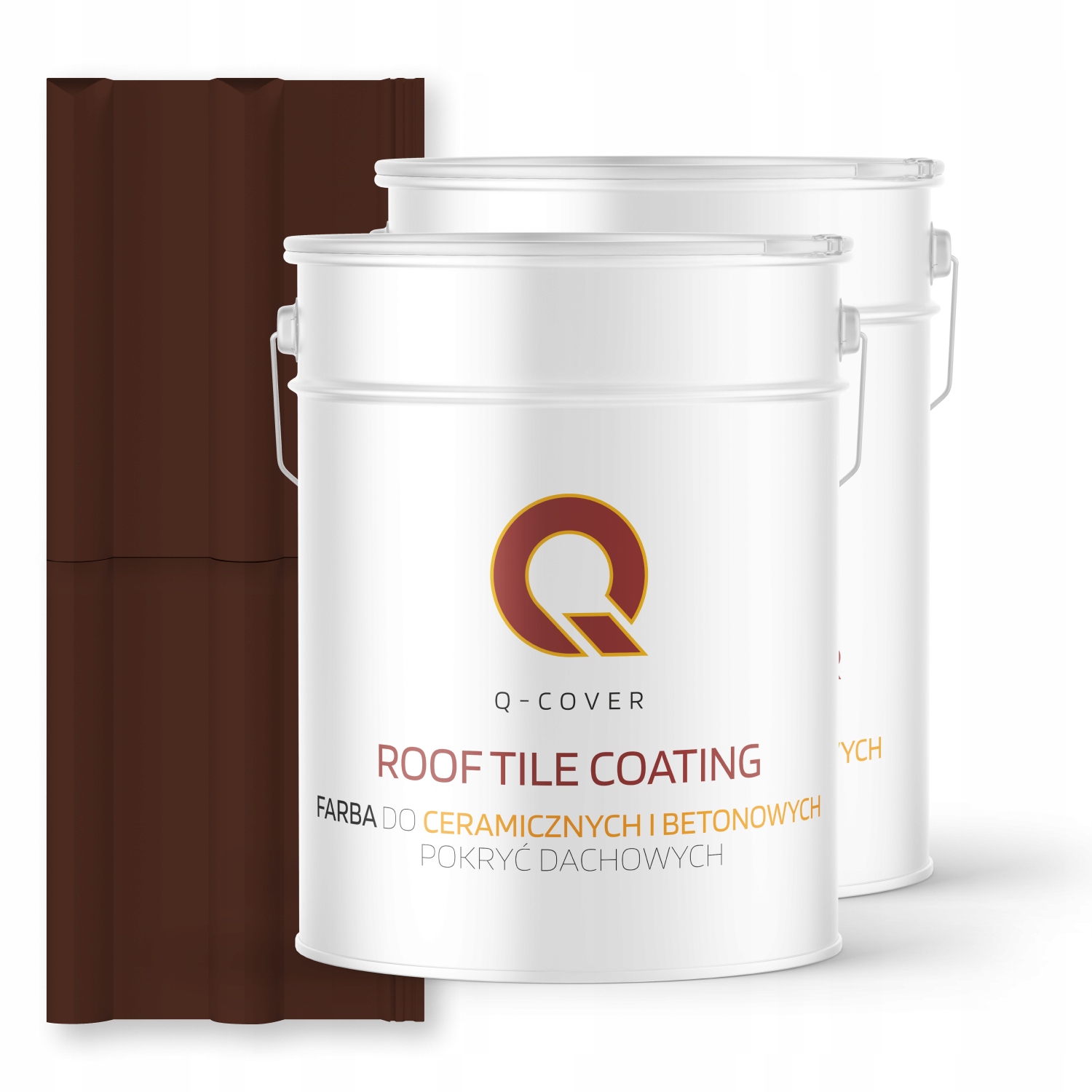Farba Na Keramické Strechy Hnedá Teplá Podložka Ral 8016 74 m2 Polomatná