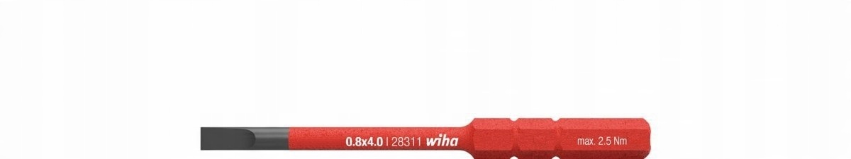 

Trzpień Wiha slimBit płaski 2,5x75 1000V 34578