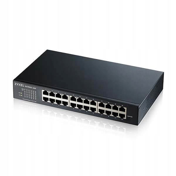 Zyxel 24xGb IPv6 fanless smart swtch GS1900-24E v3