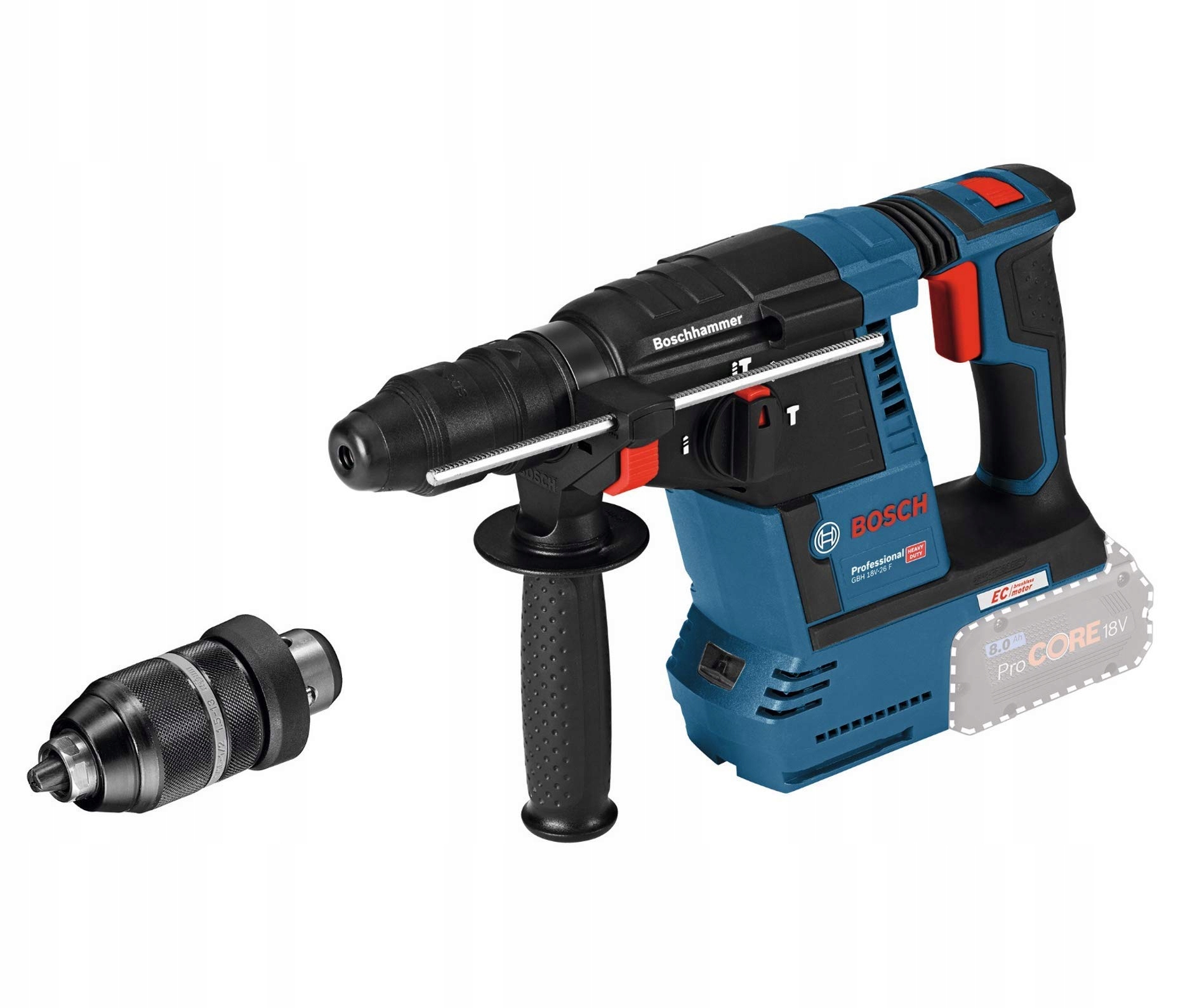 BOSCH Professional Młotowiertarka 18V GBH 18V-26 F SDS Plus Bez Akumulatora