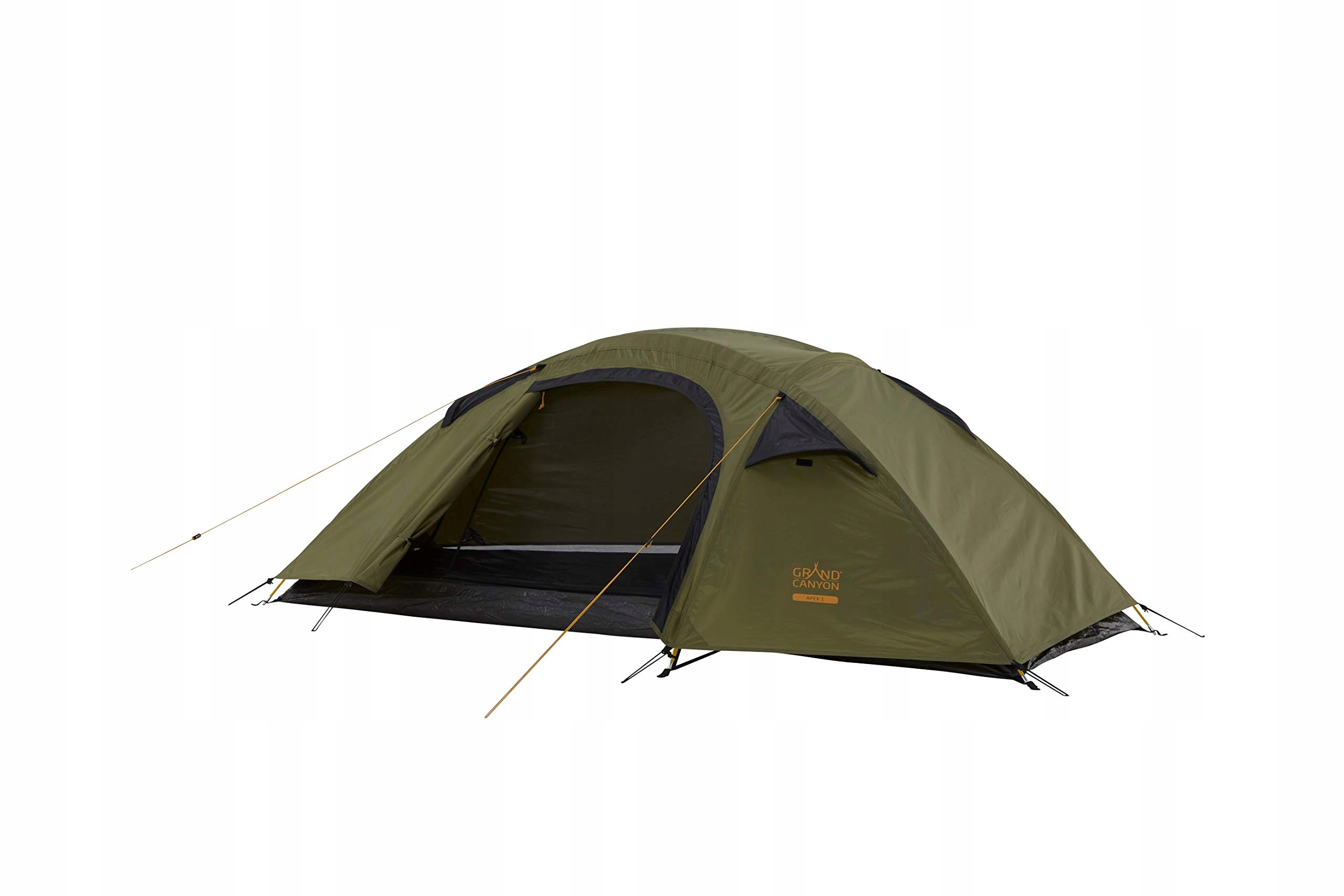 GRAND CANYON Namiot Trekkingowy Apex Unisex Zielony 240x150x80 cm — miniatura 8