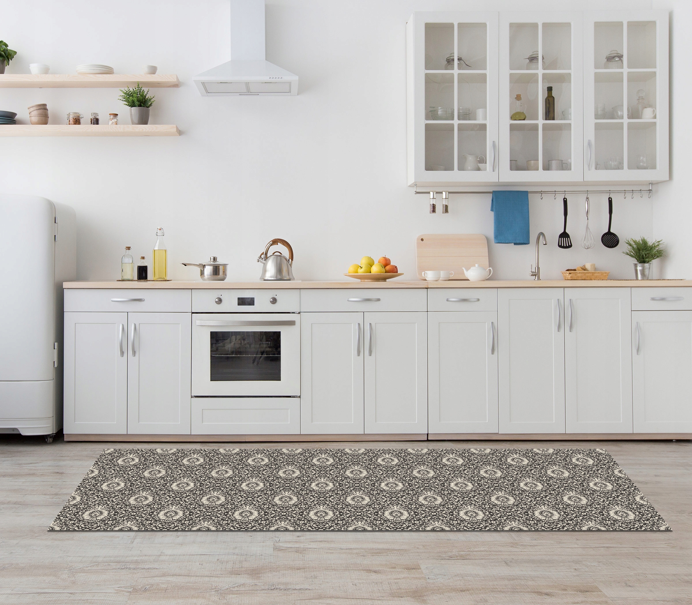 Kafelki PCV samoprzylepne 30cm Staroświecki wzór Producent inny