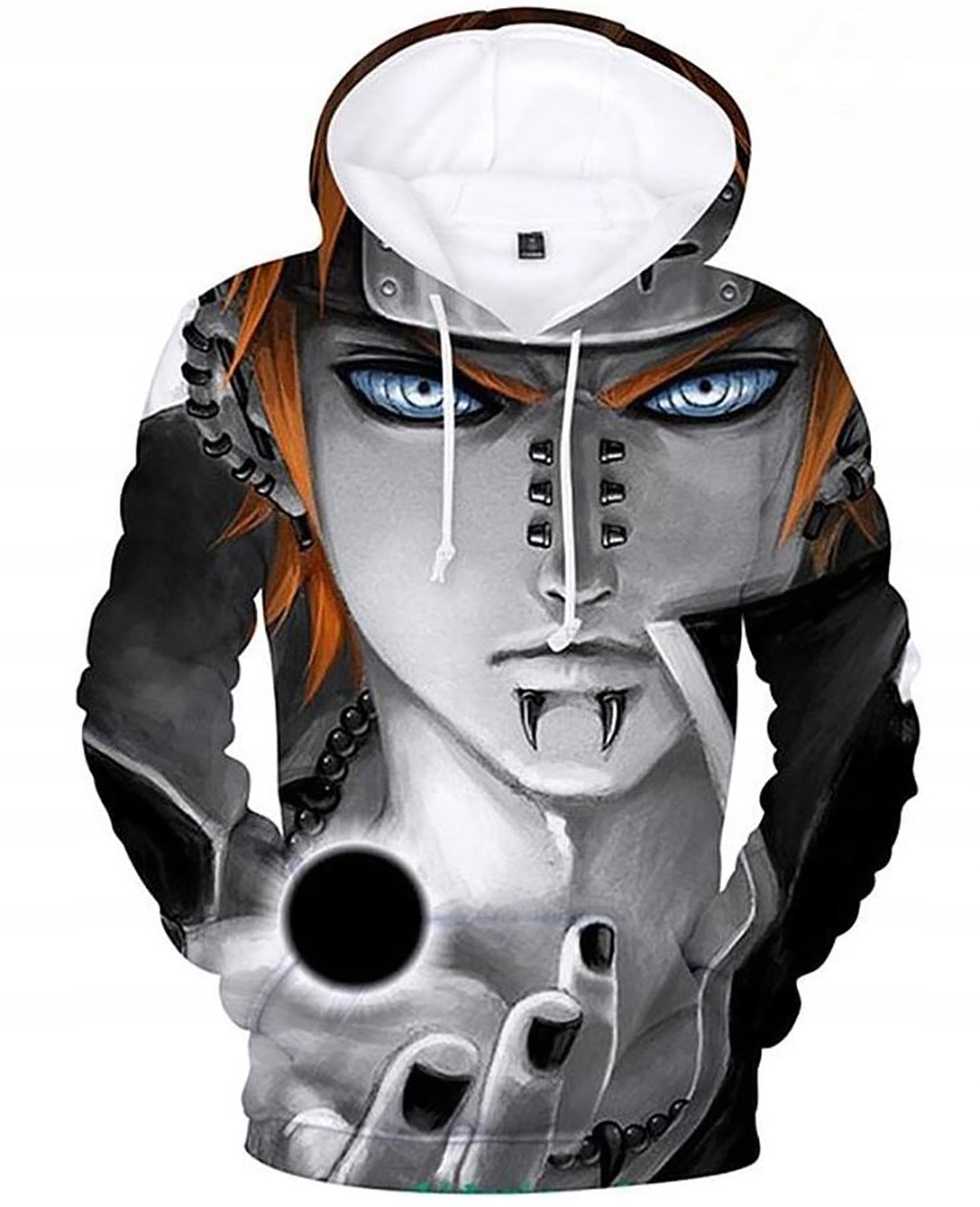 

Bluza 3D Wzory Naruto Akatsuki Pain Sasuke