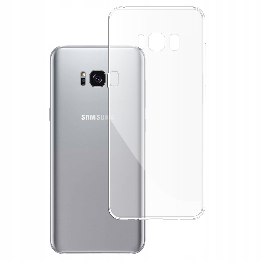 

Etui do Samsung Galaxy S8 Plus gumowe Slim Clear