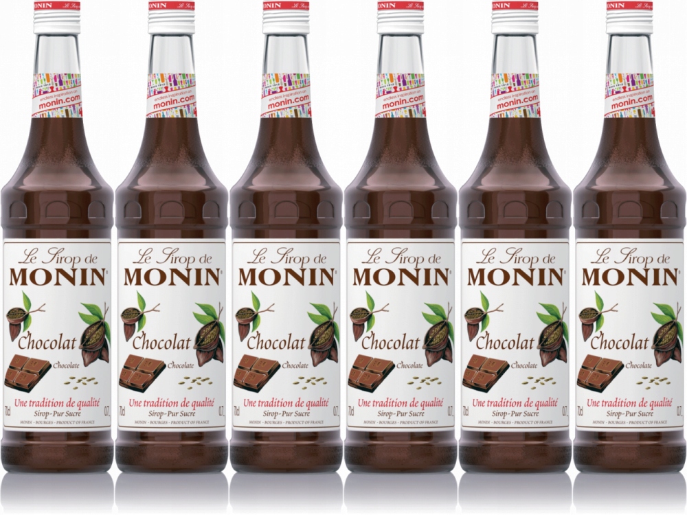 Syrop do kawy Monin czekoladowy 700ml x6