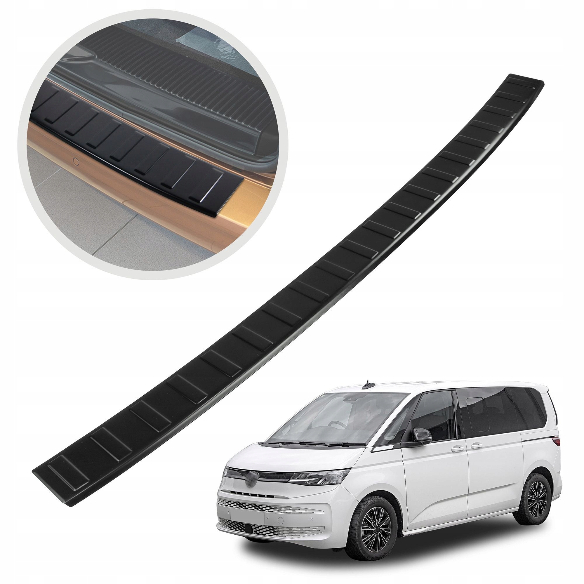 Ochranná lišta na zadný nárazník pre Volkswagen Multivan T7 2021-