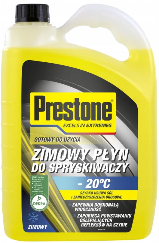 PRESTONE ZIMOWY PŁYN DO SPRYSKIWACZY SZYB GOTOWY DO UŻYCIA -20°C 4L