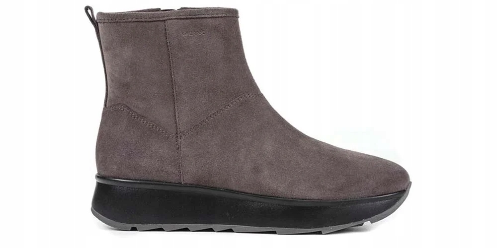 Geox Dámské kotníkové boty Gendry Respira kůže velikost 37 Tmavě šedý semiš