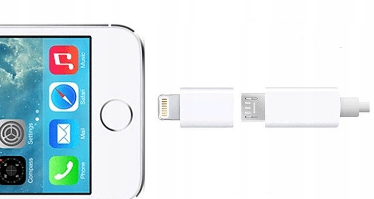 Przejściówka micro USB - Apple Lightning do iPhone Marka Inna