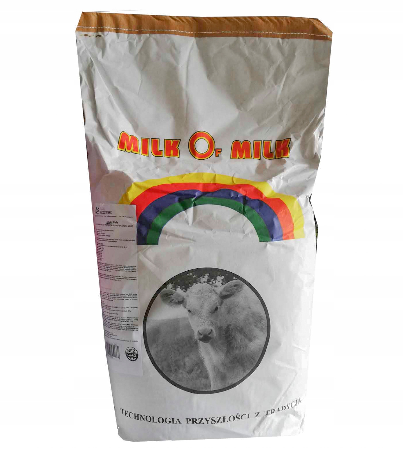 

Mleko dla cieląt Bez Gmo 20 kg od 14 dnia życia