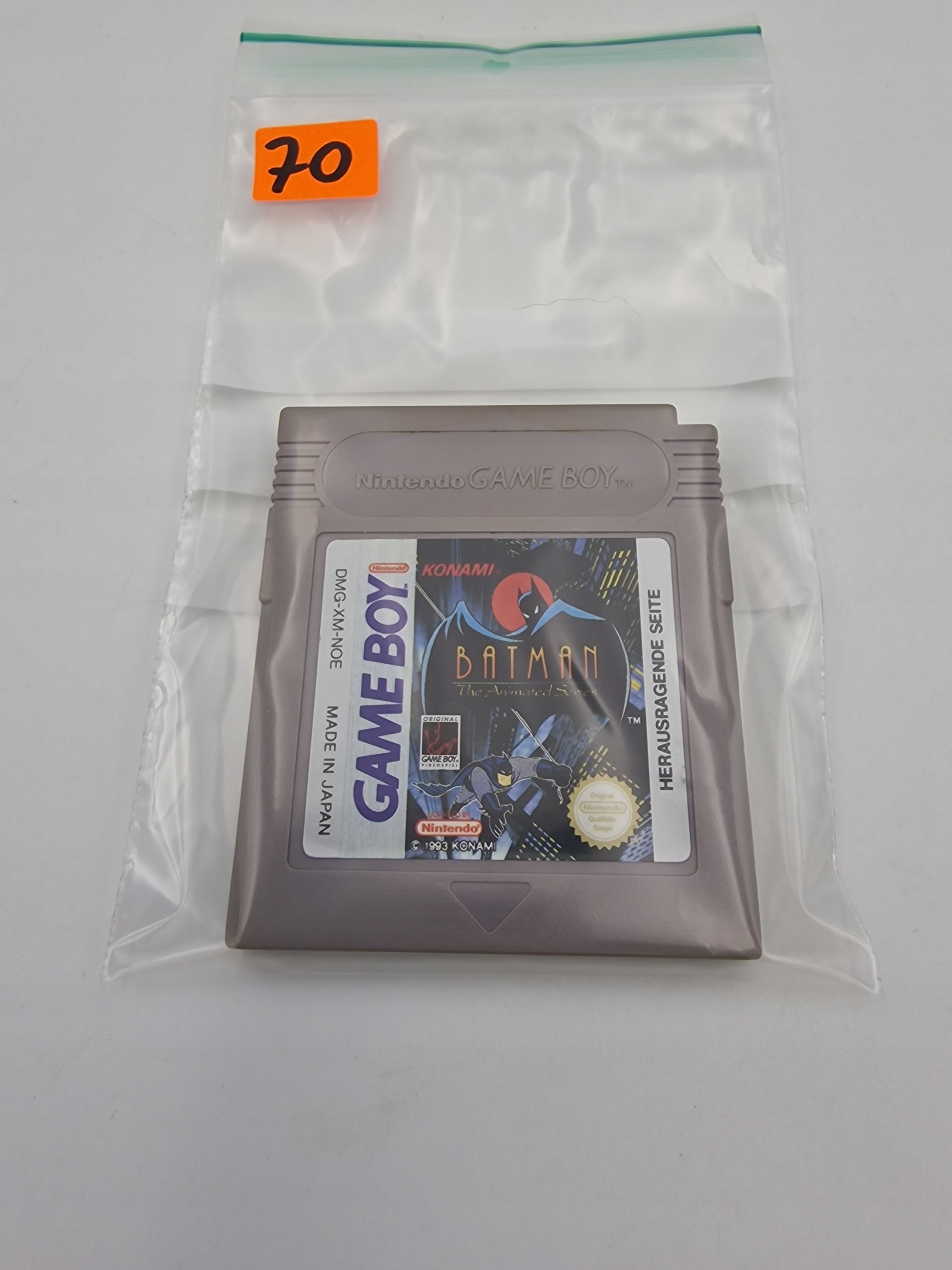 GAME BOY BATMAN THE ANIMATED SERIES ORYGINAŁ Tematyka gry akcji