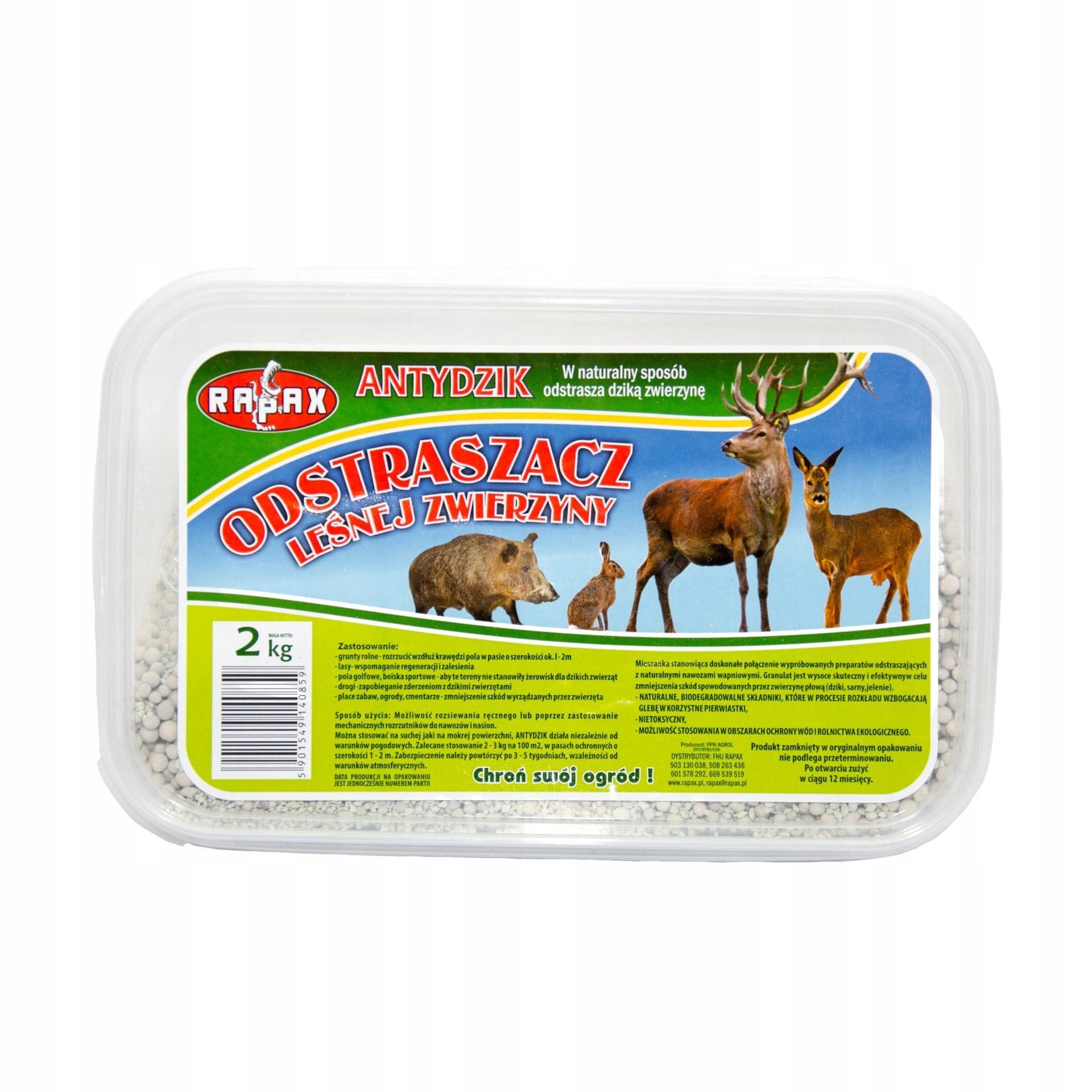 

RAPAX-Odstraszacz leśnej zwierzyny Antydzik 2kg